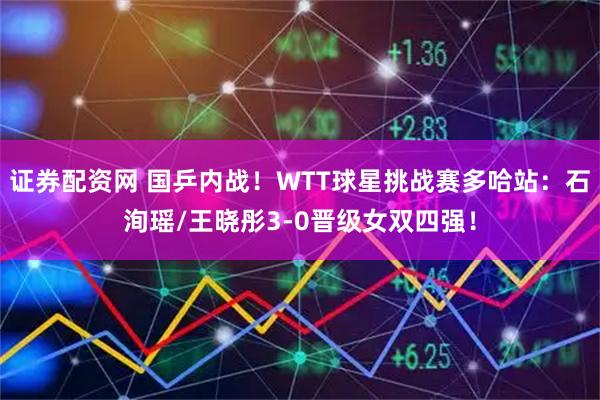 证券配资网 国乒内战！WTT球星挑战赛多哈站：石洵瑶/王晓彤3-0晋级女双四强！