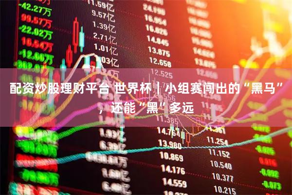 配资炒股理财平台 世界杯｜小组赛闯出的“黑马”，还能“黑”多远